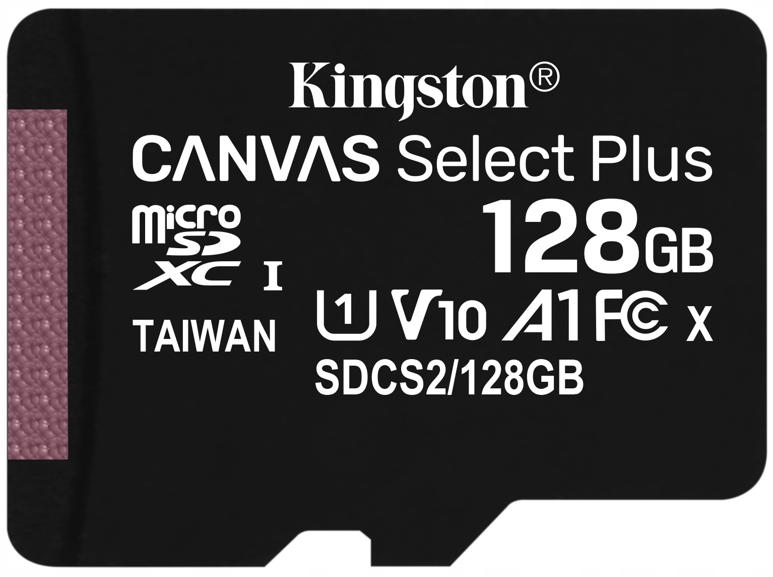 

Karta 128GB Kingston Canvas microSDXC CL10 100MB/s