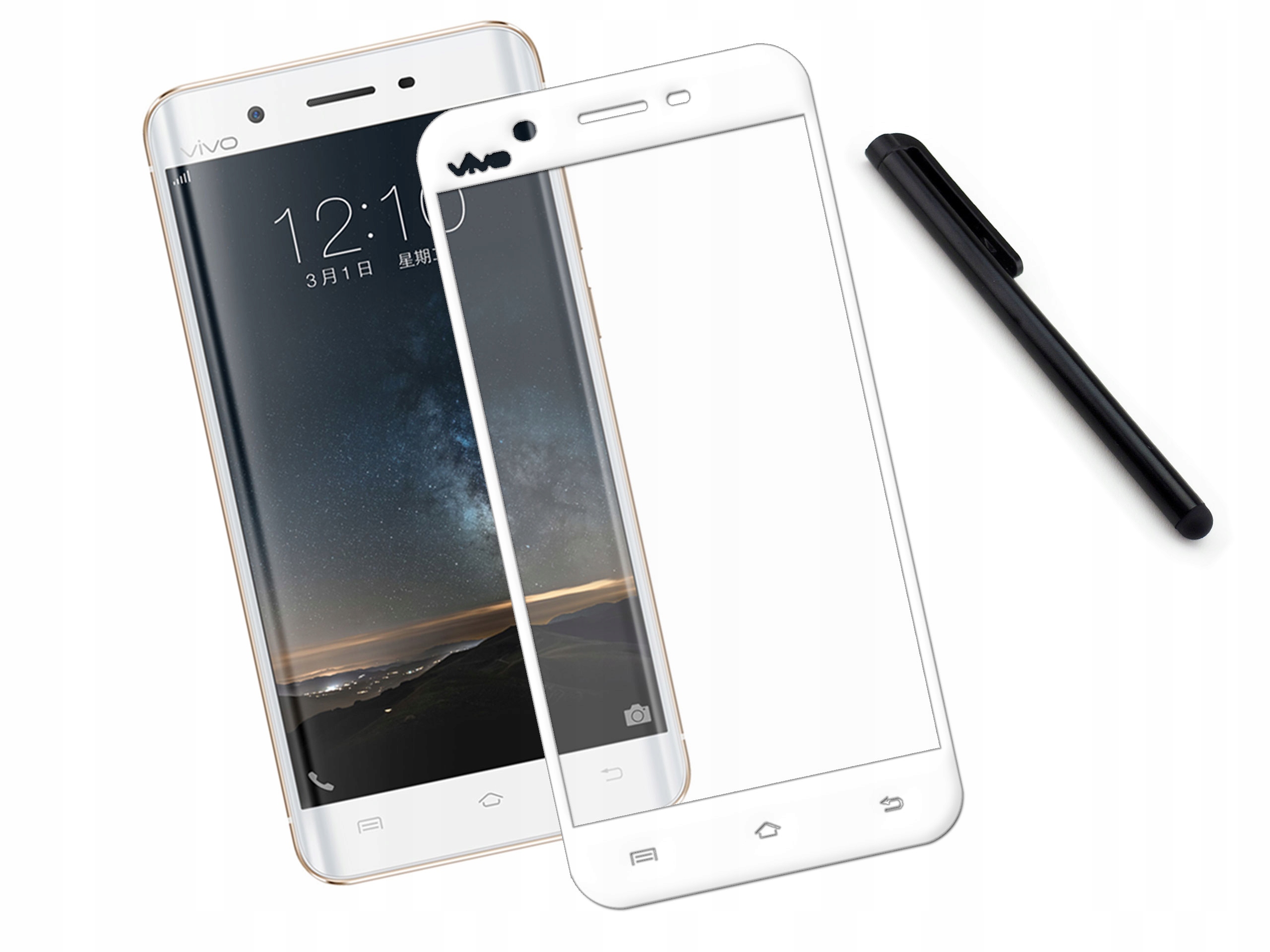 

Szkło hartowane 9H 3D Vivo Xplay 5 Białe