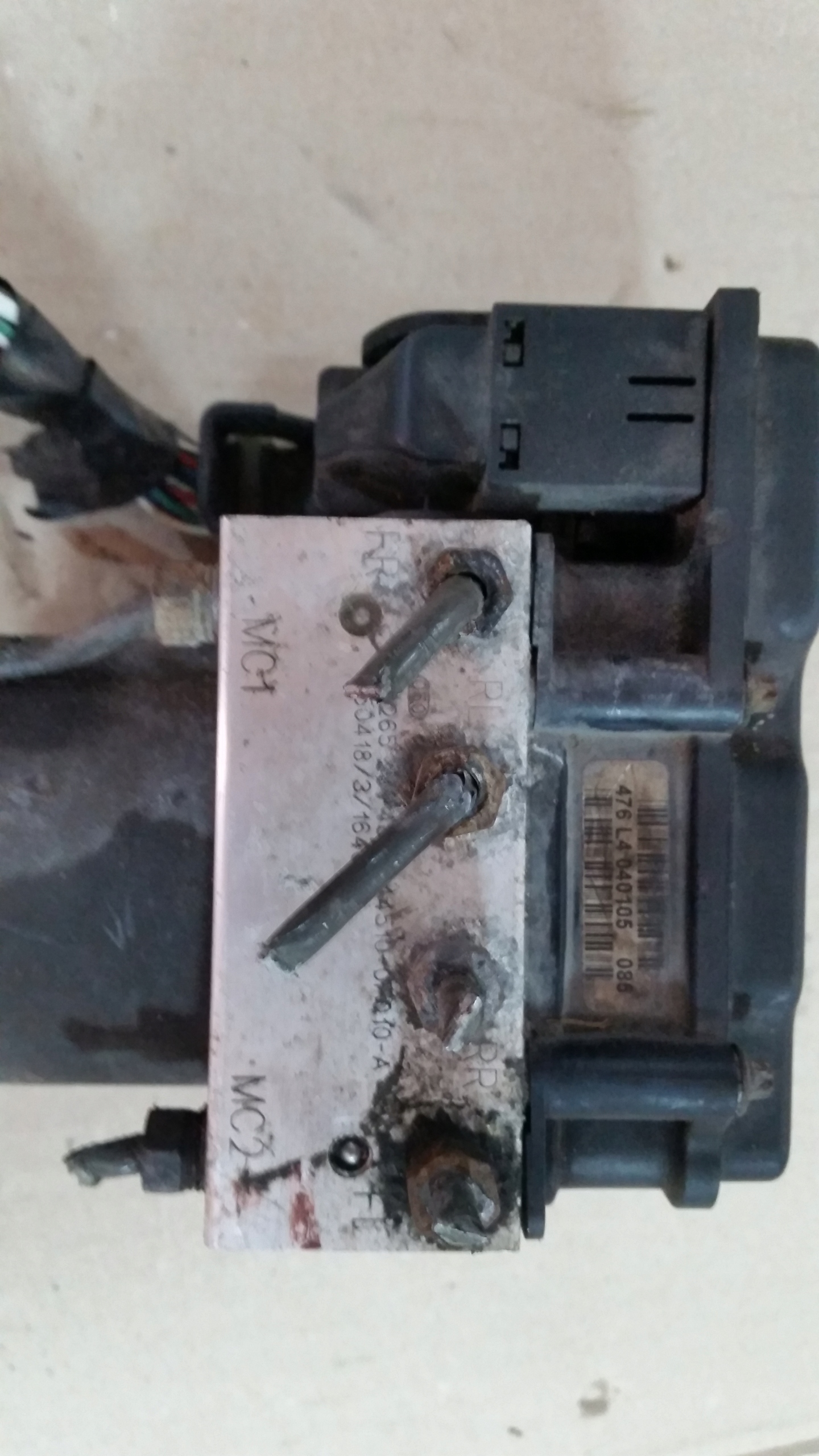 TOYOTA COROLLA VERSO насос ABS 0265800394