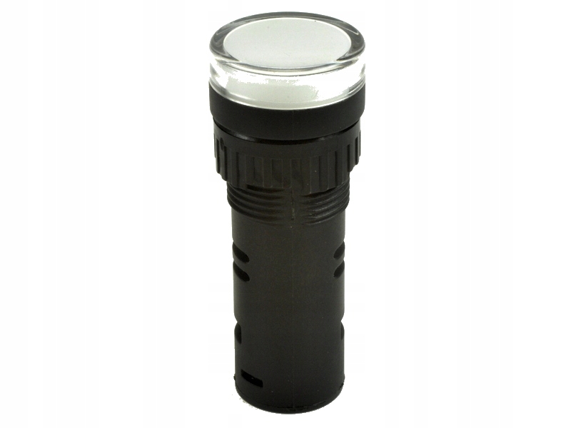 

Lampka Kontrolka sterownicza Led Biała 12V 16mm