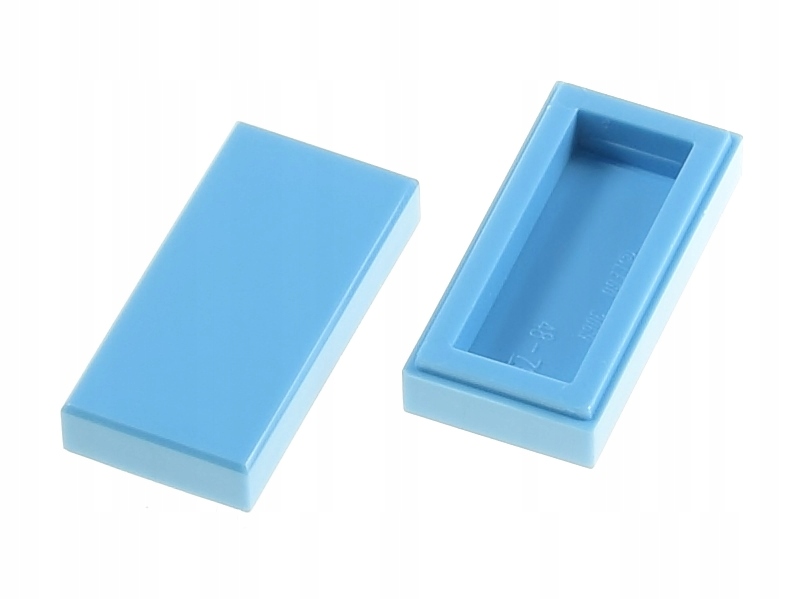 

Lego Płytka gładka 1x2 3069b niebieska średnia 2sz