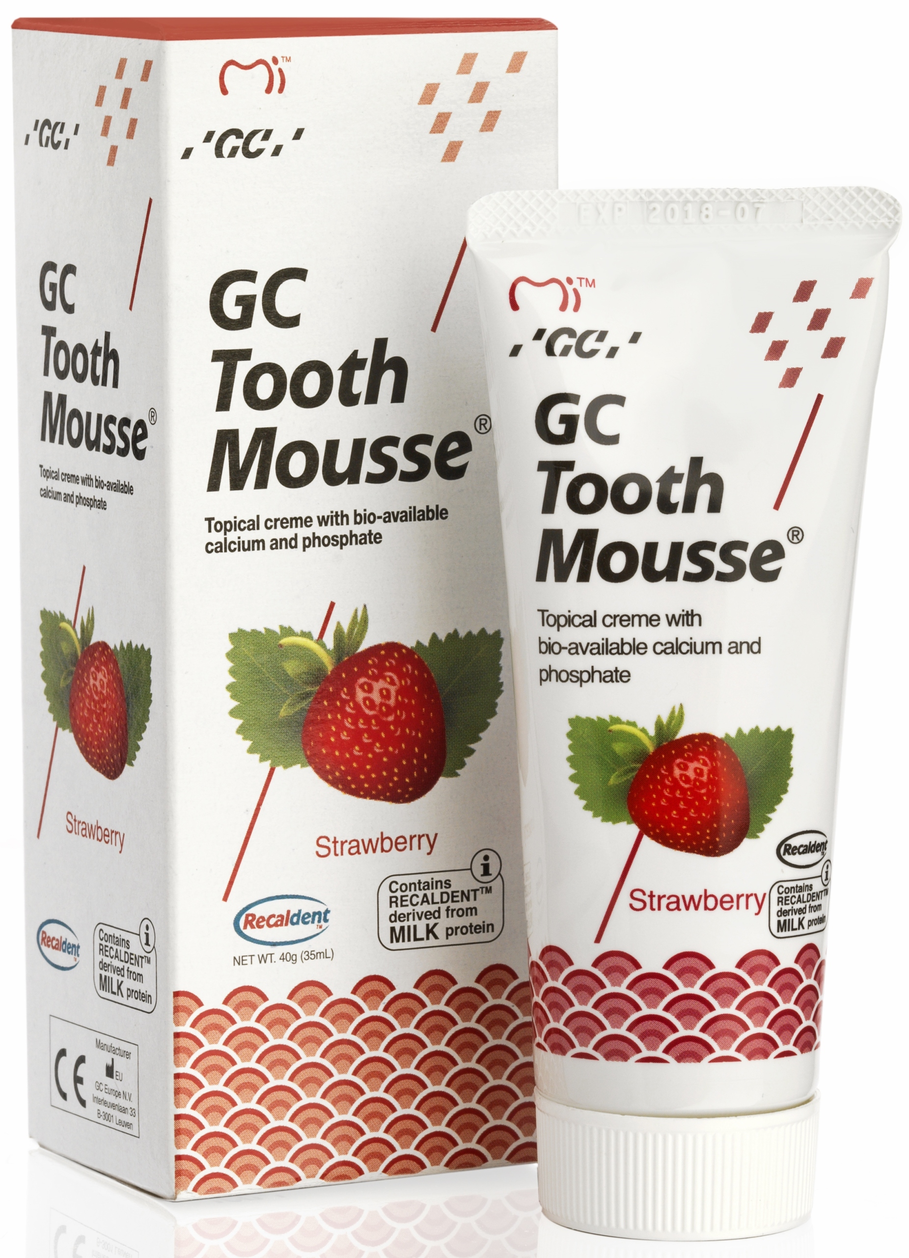 

Gc Pasta Tooth Mousse 35ml Truskawka