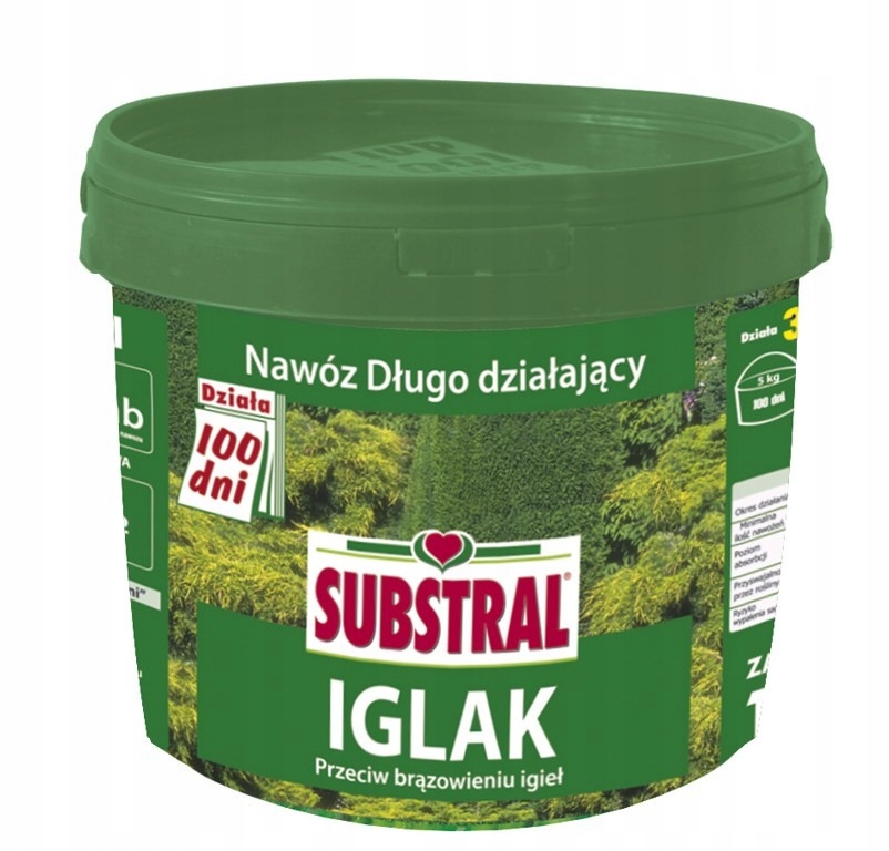 Substrálne hnojivo 100 dní pre ihličnany TUI Conifer 10kg