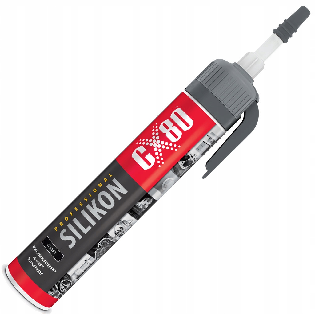 

CX80 Silikon Wysokotemperaturowy Czarny +380 stop.