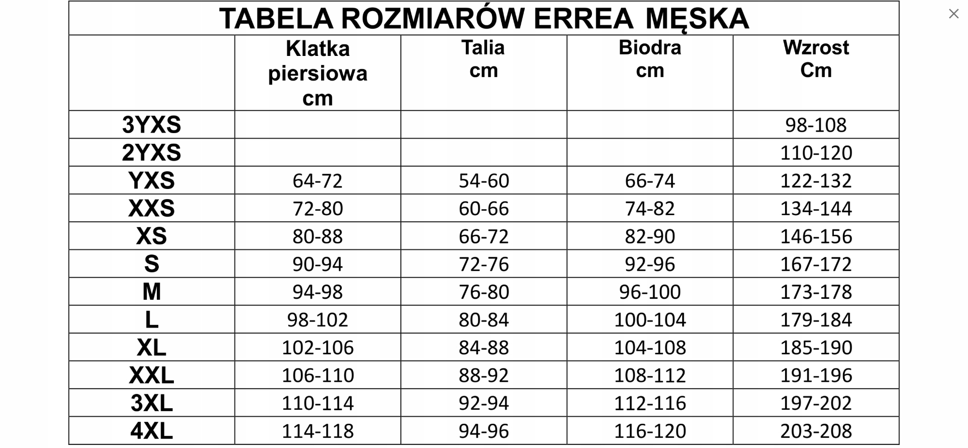 DRES ERREA FORWARD CZERWONY r. YXS Marka Errea