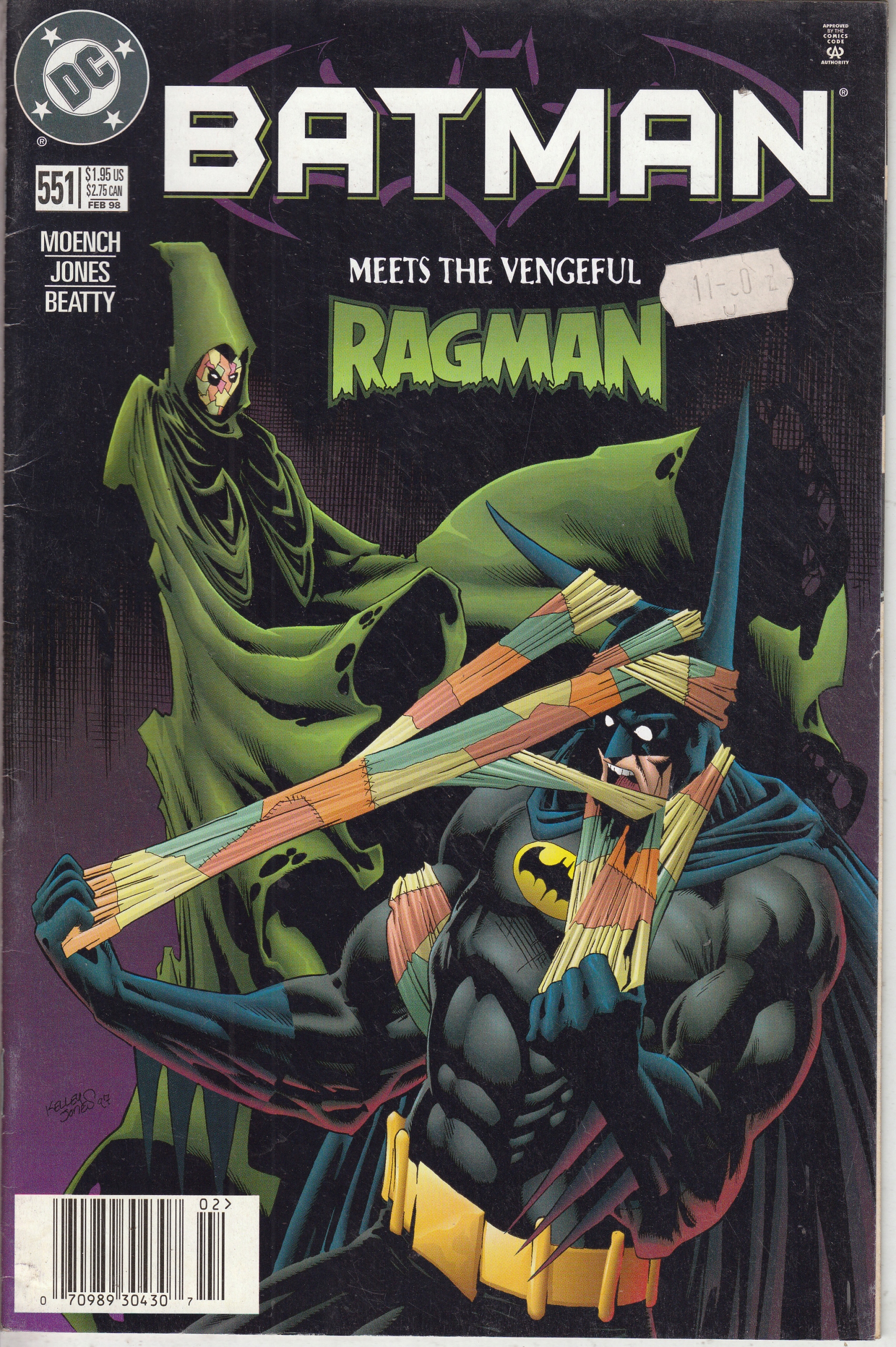 BATMAN 551 2/1998 USA