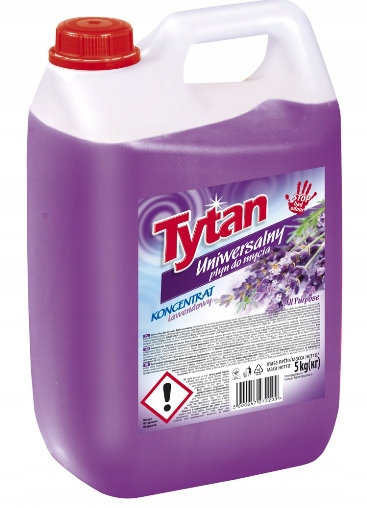 

Tytan Gęsty Płyn Uniwersalny 5L Lawendowy!