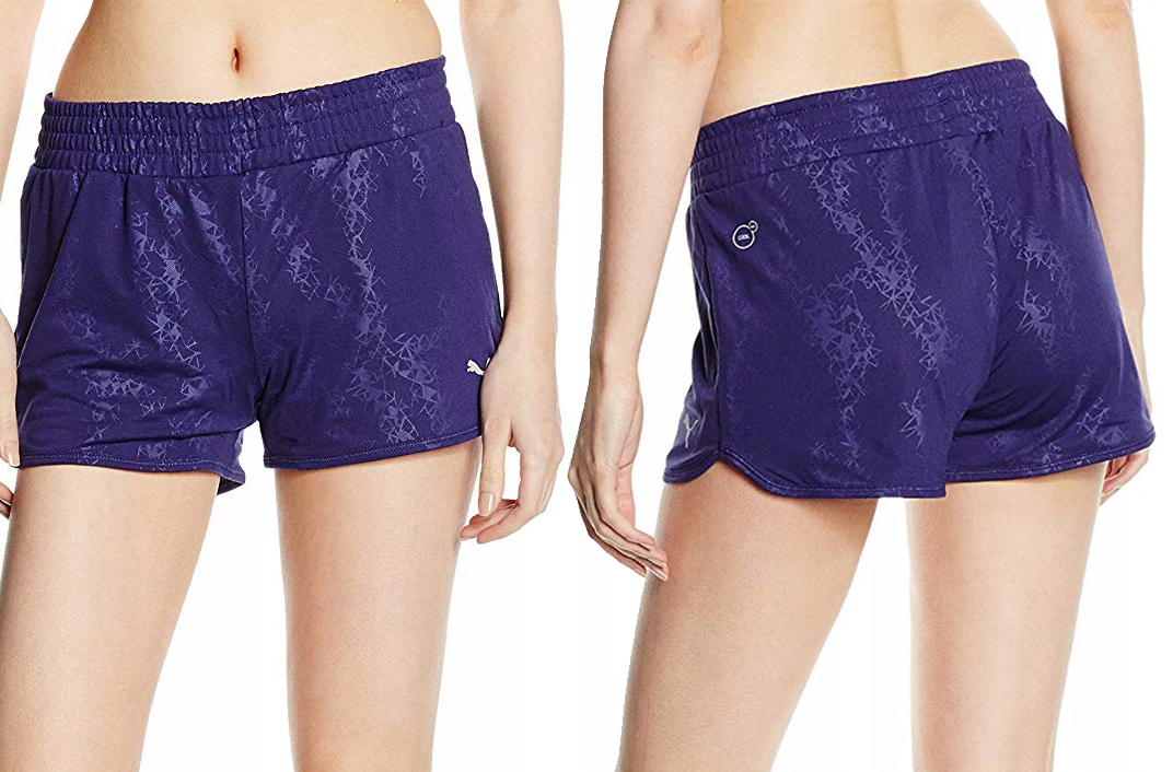 

Puma szorty krótkie spodenki damskie fioletowe L