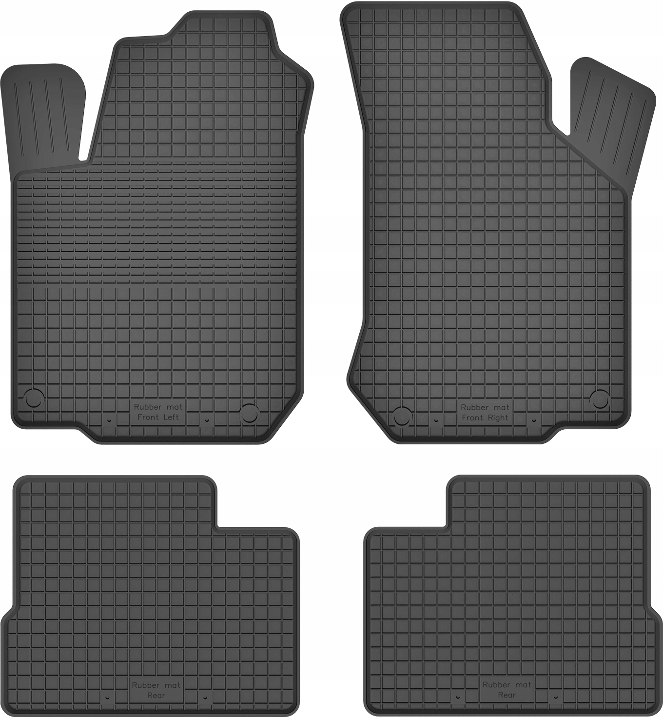 

Dywaniki gumowe korytkowe do Hyundai Getz (02-11)