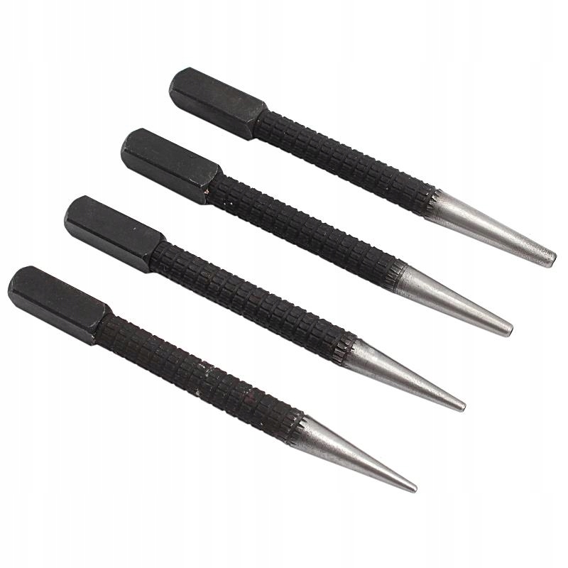 

Dobijaki Wybijaki Do Gwoździ, 4 Szt. 0,8-3,6MM