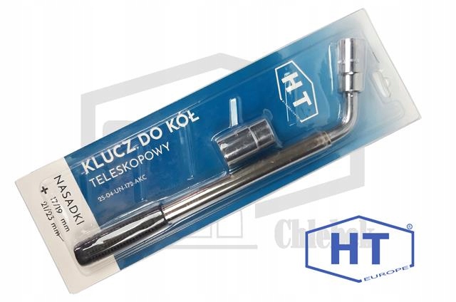 KLUCZ DO KÓŁ 17/19 21/23 TELESKOPOWY 350-510mm Kod producenta S39005