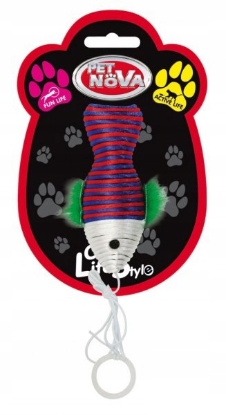 

Pet Nova Zabawka dla kota - Ryba kolorowa 10x4cm