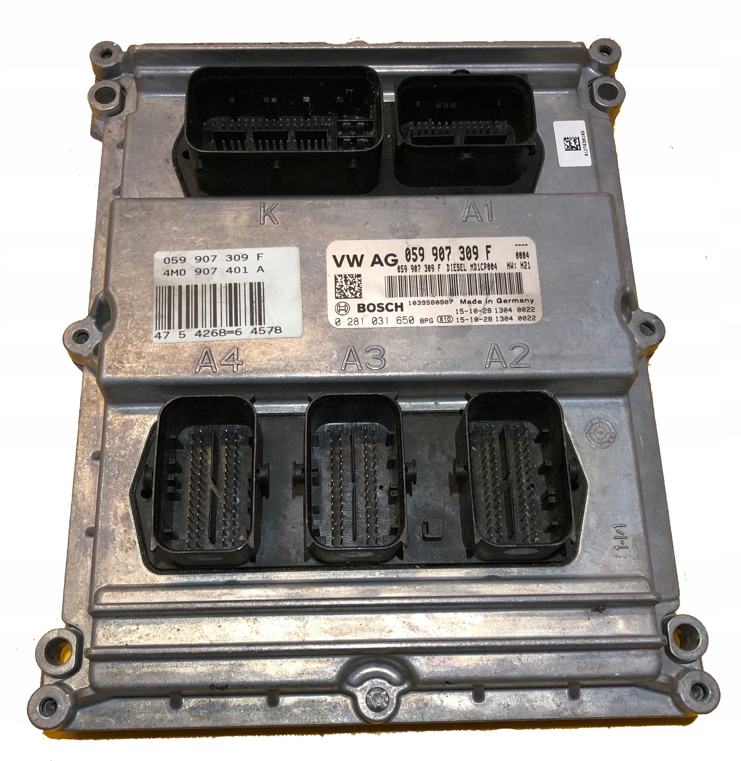 ECU AUDI A4 B9 8W 3.0TDI 059907309F 0281031650