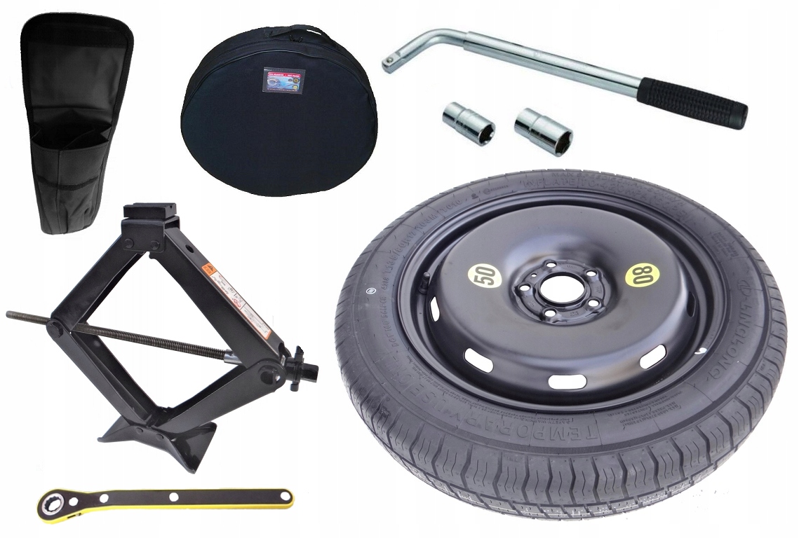 nové Dojezdové Kolo 135/80 R17 Renault Laguna III Sada (obal)