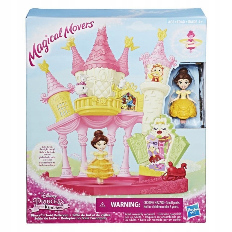 Hasbro E1632 Disney Princess Roztańczony pałac Bel