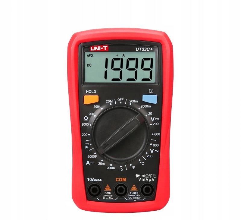 

Uni-t UT33C+ Miernik uniwersalny Temperatura