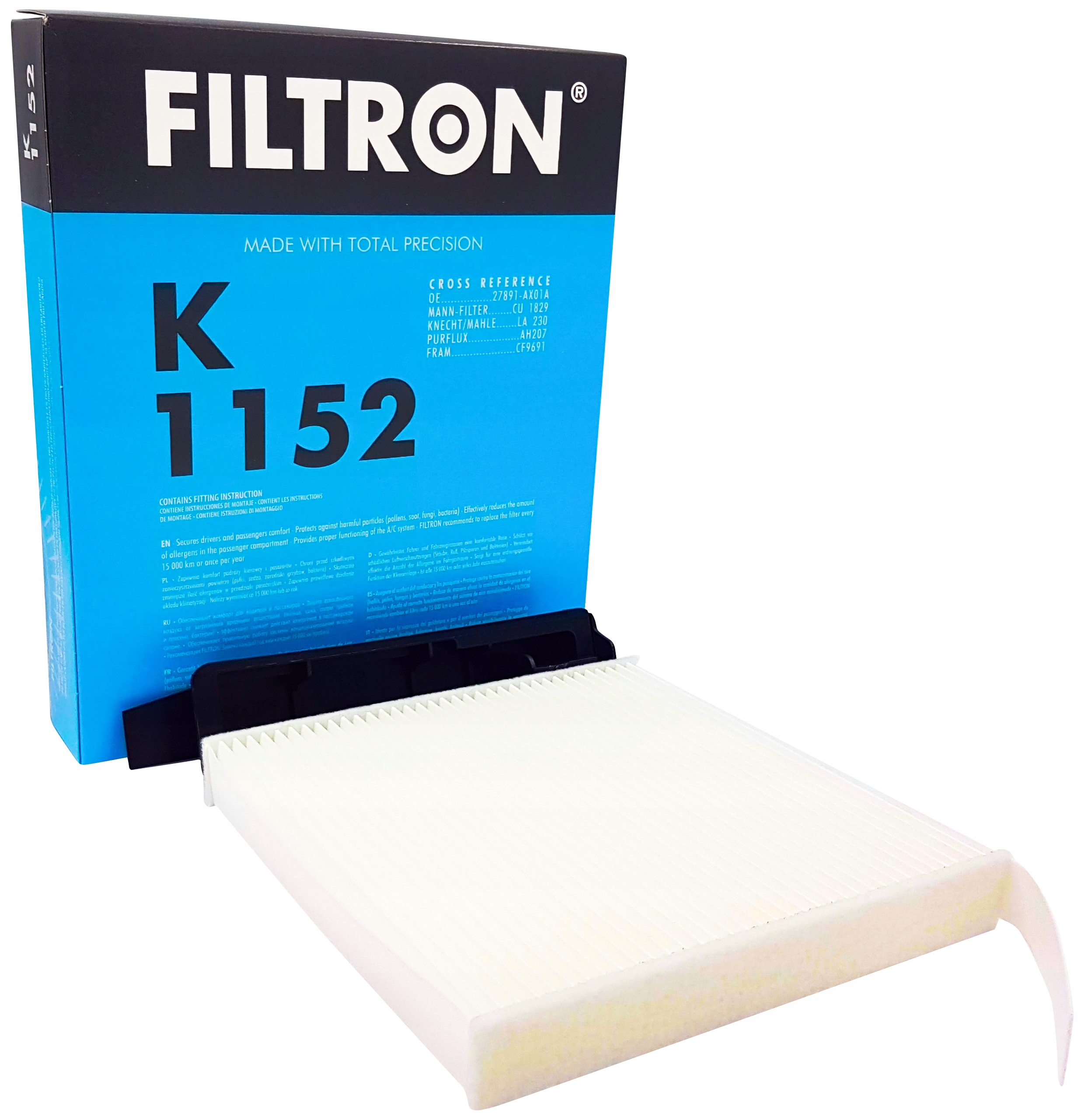 

Filtron Filtr Kabinowy K 1152 Nissan Renault Dacia