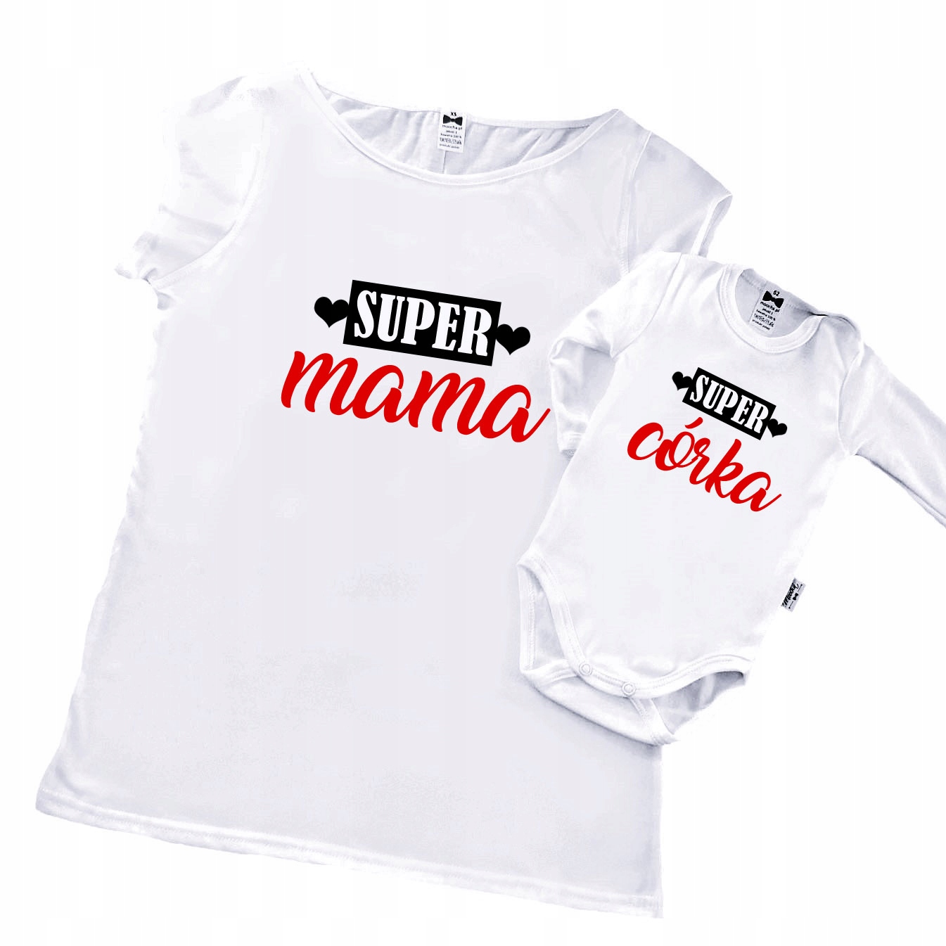 

Komplet dla mamy i córki - super Mama super Córka