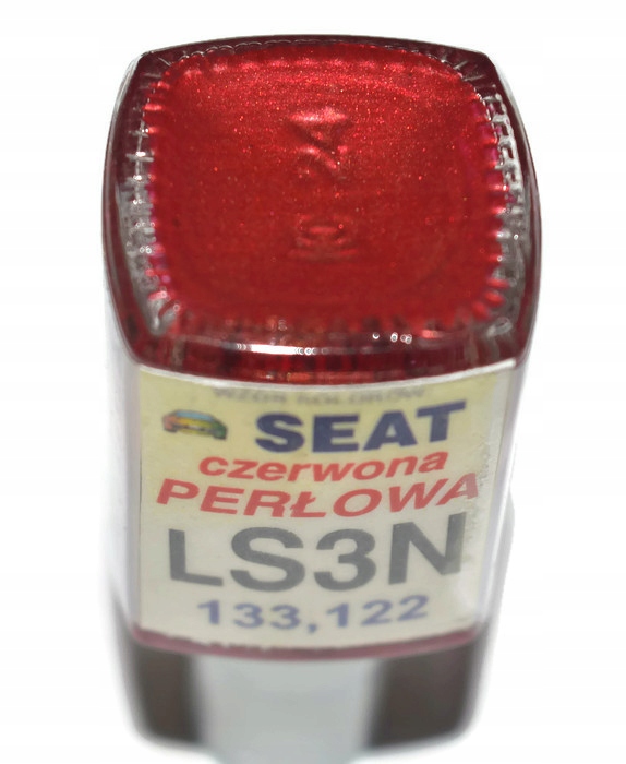 

Seat LS3N Czerwona Lakier Zaprawka Do Rys Ara