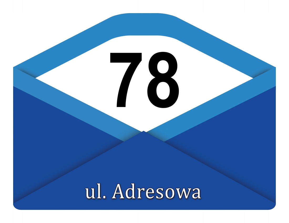 

Tabliczka Adresowa Adres Numer Na Dom znak ulica