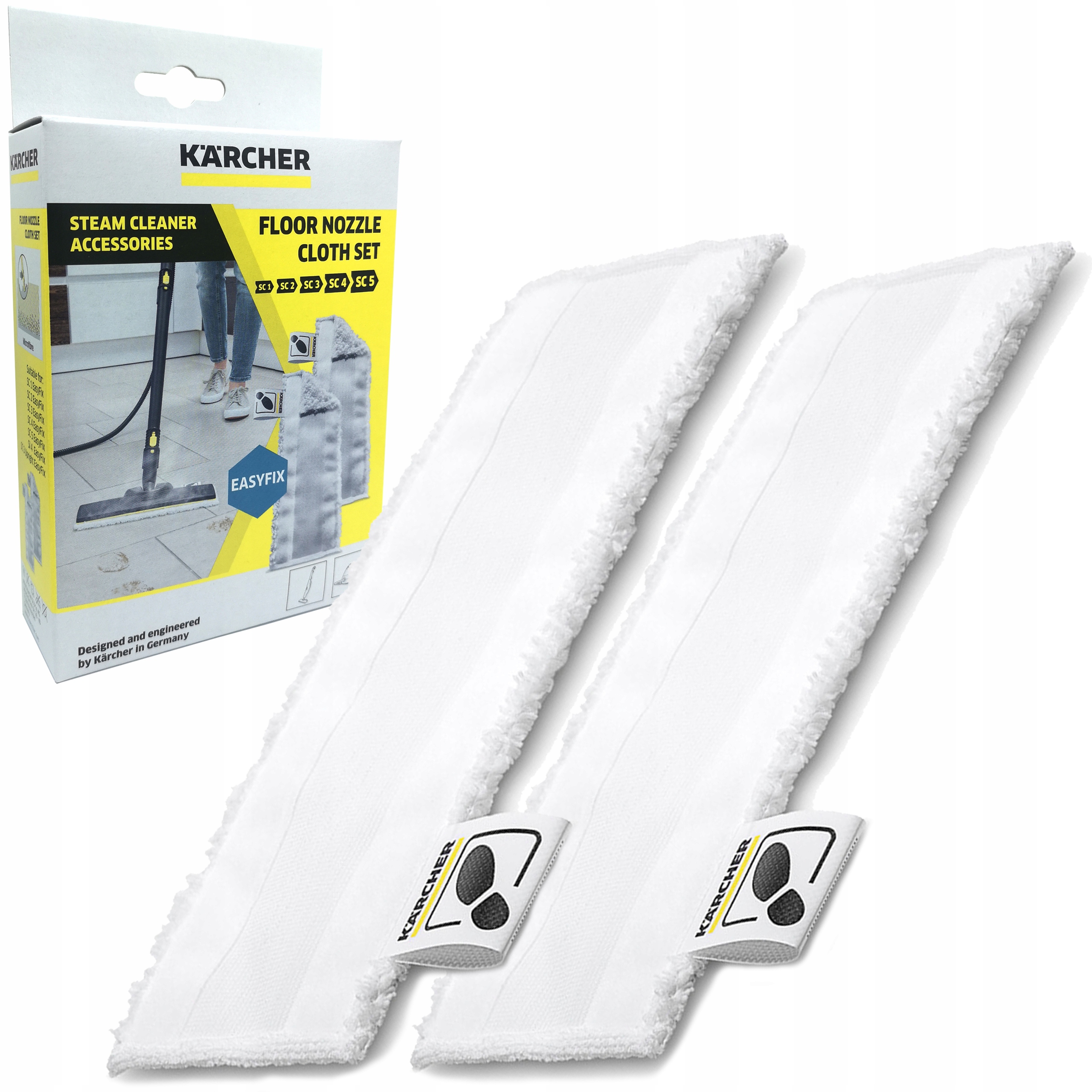 

Karcher Ściereczki Podłogowe Do Dyszy Easyfix Sc