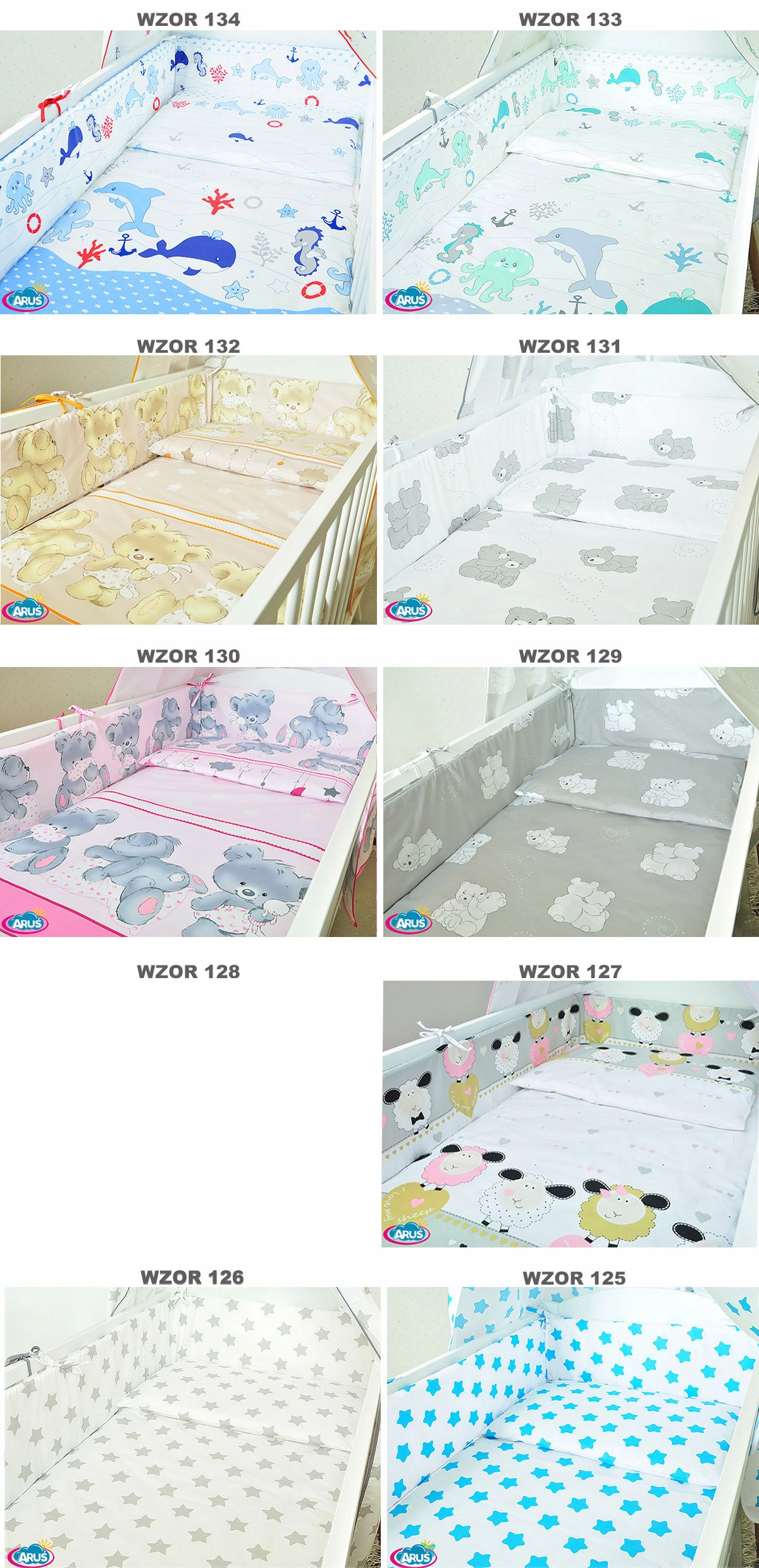 15el ŁÓŻECZKO DZIECIĘCE BIAŁE MATERAC POŚCIEL ROŻE Marka Aruś