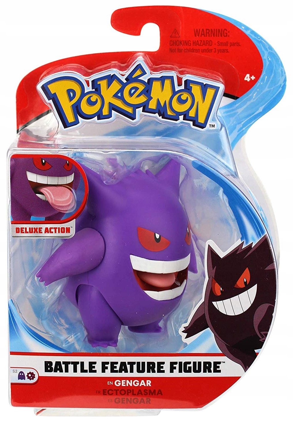 Figurka POKEMON Gengar Ectoplasma z Funkcją Ataku
