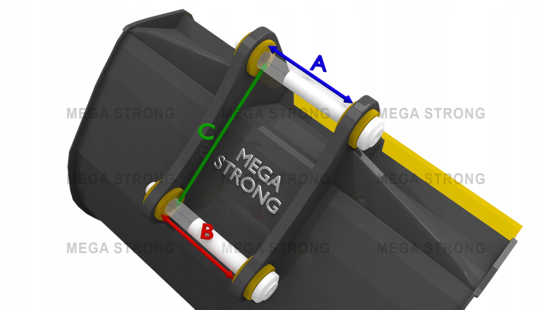 LYZKA azurowa JCB CAT CASE VOLVO KOMATSU Machine type Excavator Backhoe loader Loader