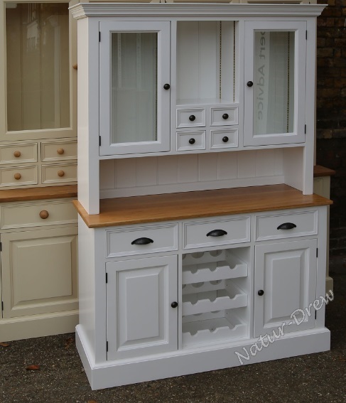 Kredens RETRO 4 z Drewna Litego,RÓŻNE KOLORY Rodzaj witryna stojąca