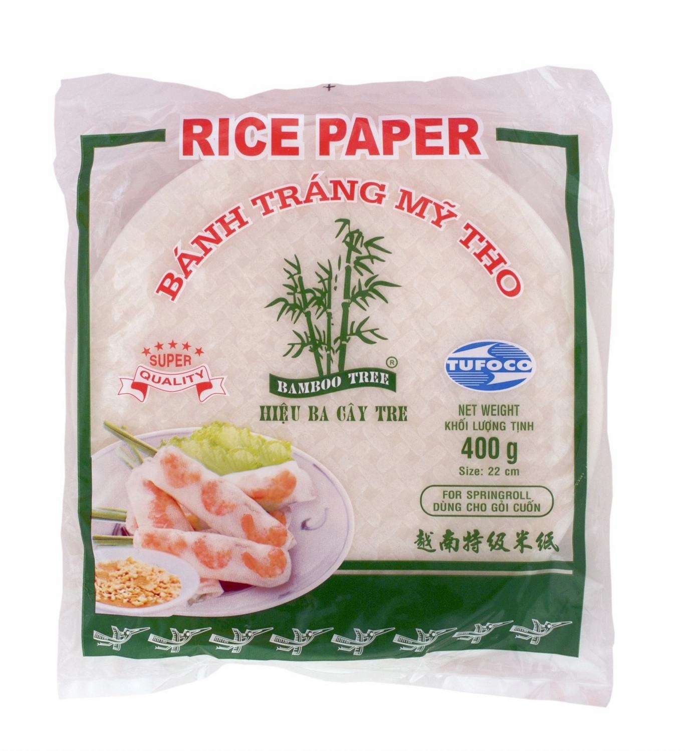 

[amg] Papier ryżowy 22cm 400g Banh Trang Vietnam