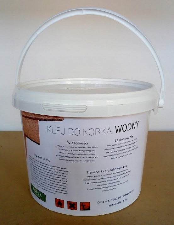 

Klej do korka polimerowy wodny 5kg
