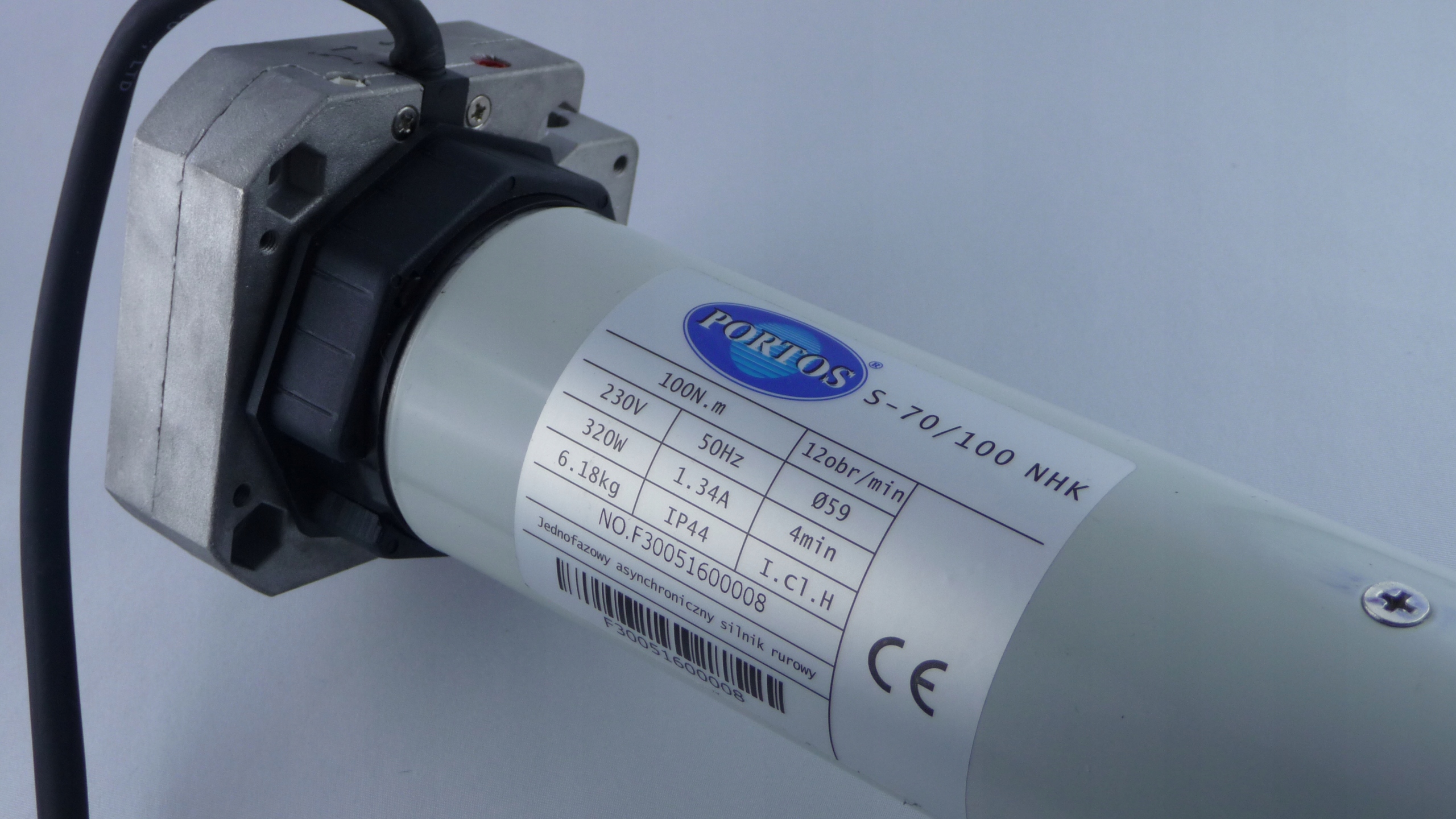 SILNIK BRAM ROLOWANYCH 100 NM AWARYJNE PODNOSZENIE Kod producenta S-70/100