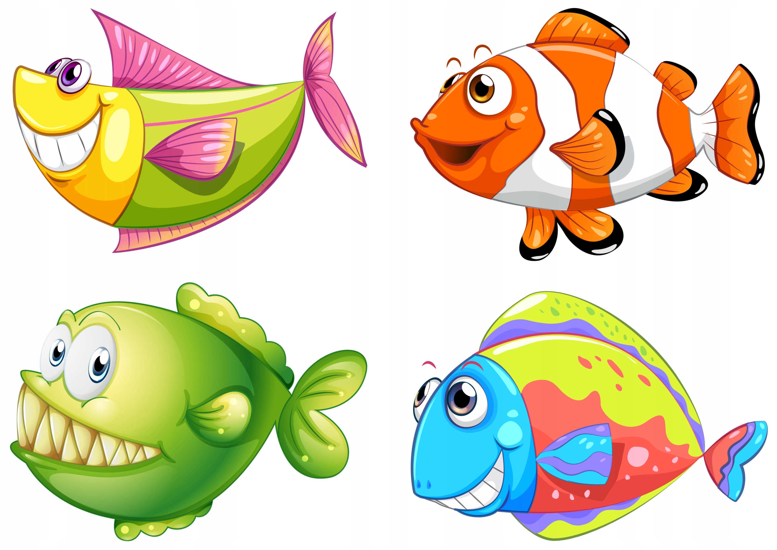 NAKLEJKI NA OKNO MEBLE LUSTRO MEBLE MORZE RYBKI