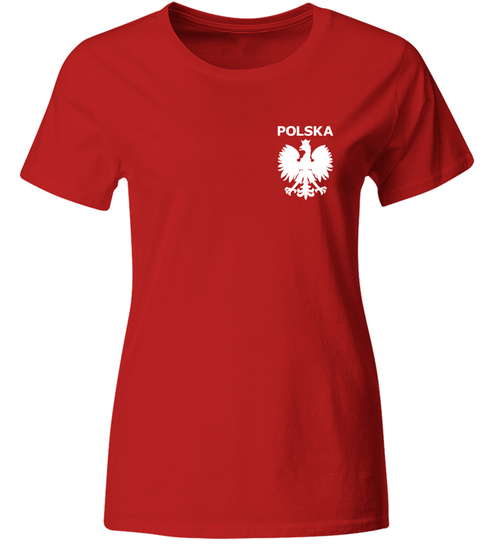 

Koszulka Kibica Polski Z Godłem Czerwona Roz. L