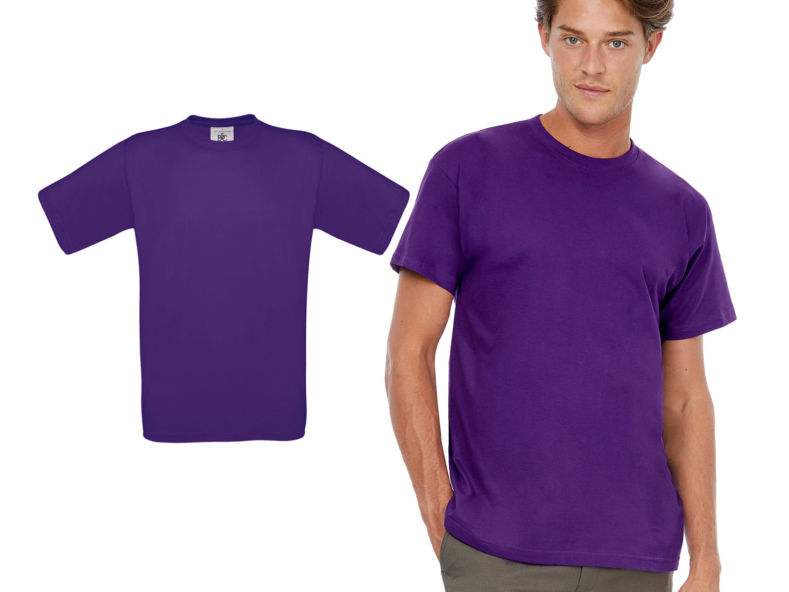 

Koszulka T-shirt B&c EXACT190 - Ring Spun L