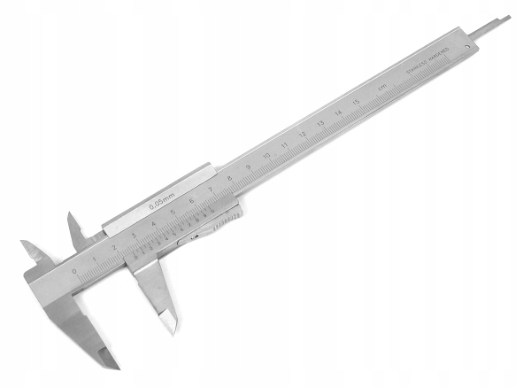 SUWMIARKA 150mm MONOLIT 0,05 KLIPS Rodzaj analogowa