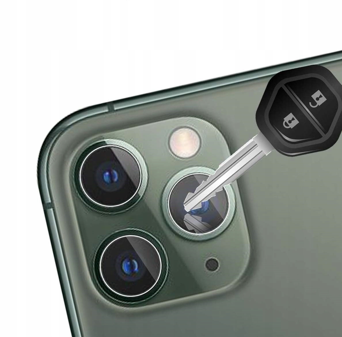 

Szkło na Aparat Obiektyw Kamerę do Iphone 11 Pro