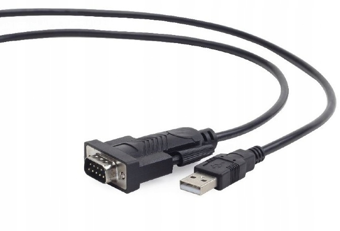 Adapter USB RS232 COM DB9 pin zgodny z Win10 8 7