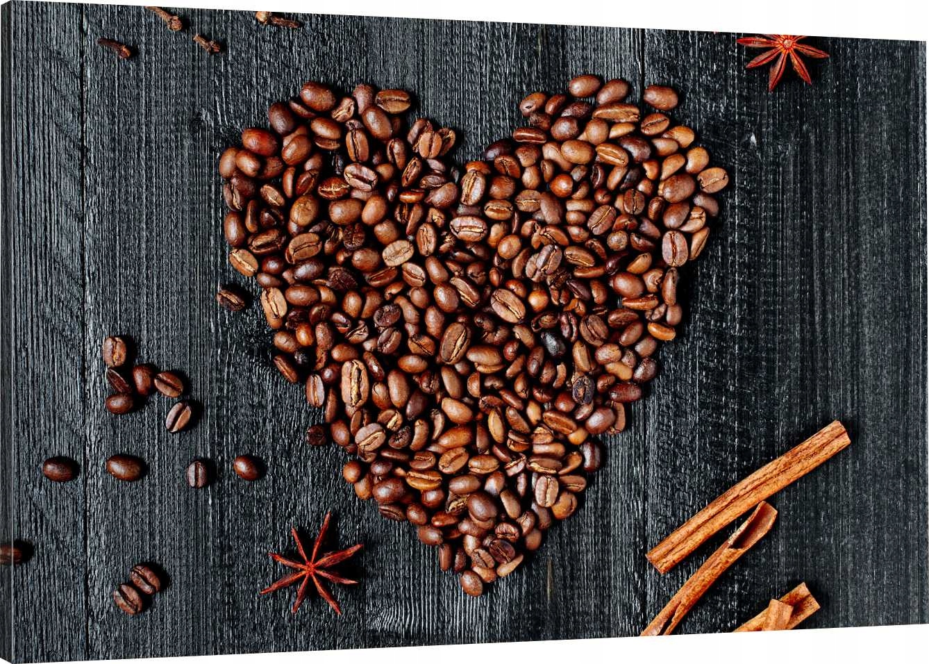 

Obraz Na Płótnie Serce Kawa Przyprawy 100x70 980WZ