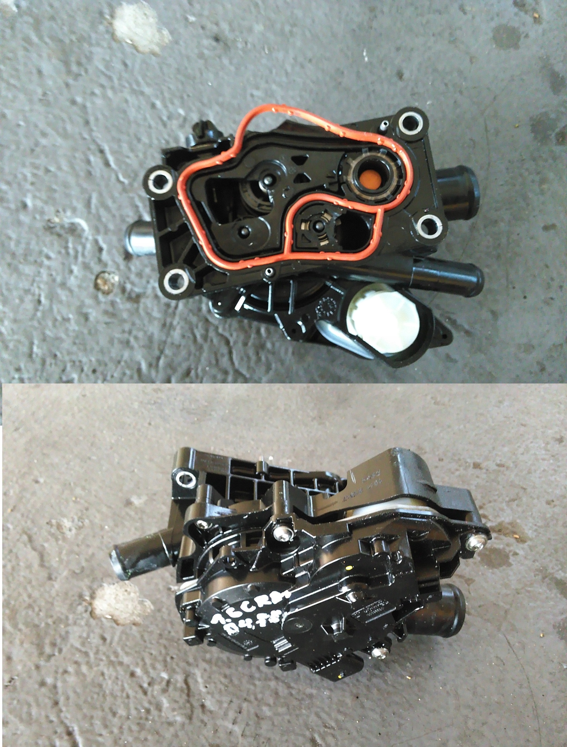 HYUNDAI TUCSON II LIFT 18 D4FE OBUDOWA TERMOSTATU