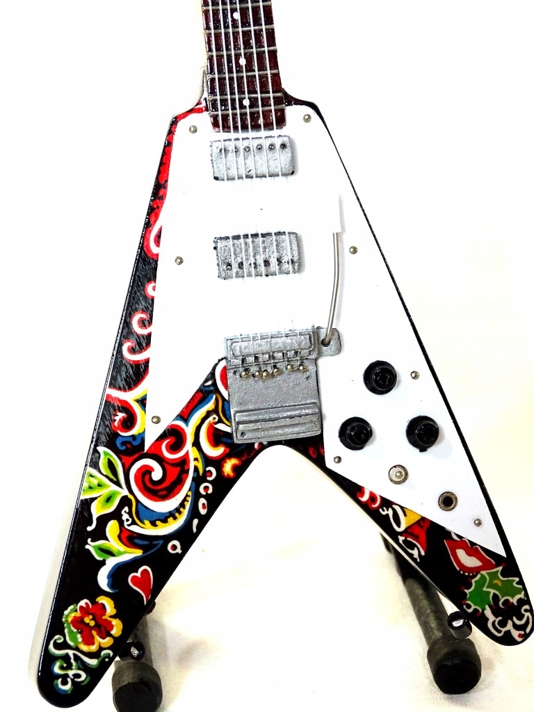 Mini gitara Jimi Hendrix - Psychedelic skala 1:4 Rodzaj gadżetu muzyczny