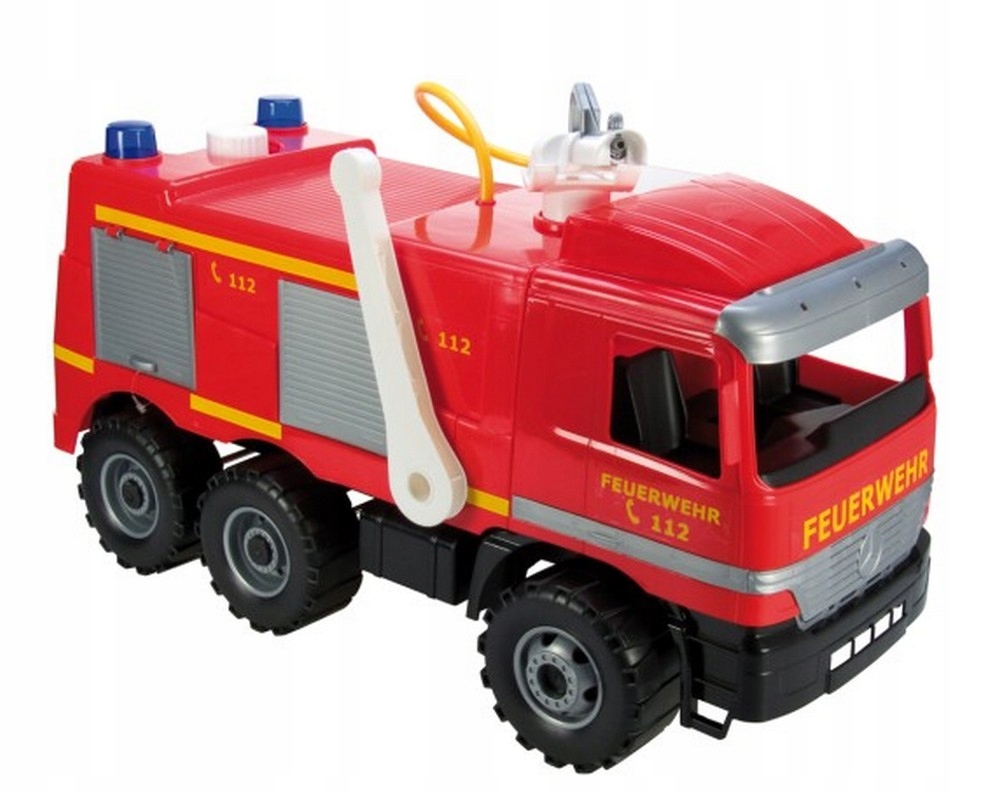 DUŻA STRAŻ POŻARNA JEŹDZIK 50 KG ARMATKA LENA EAN (GTIN) 4006942020287