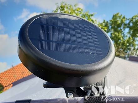 NAMIOT PAWILON OGRODOWY KOPUŁA IMPREZOWA XXL LED Szerokość 3.6 m