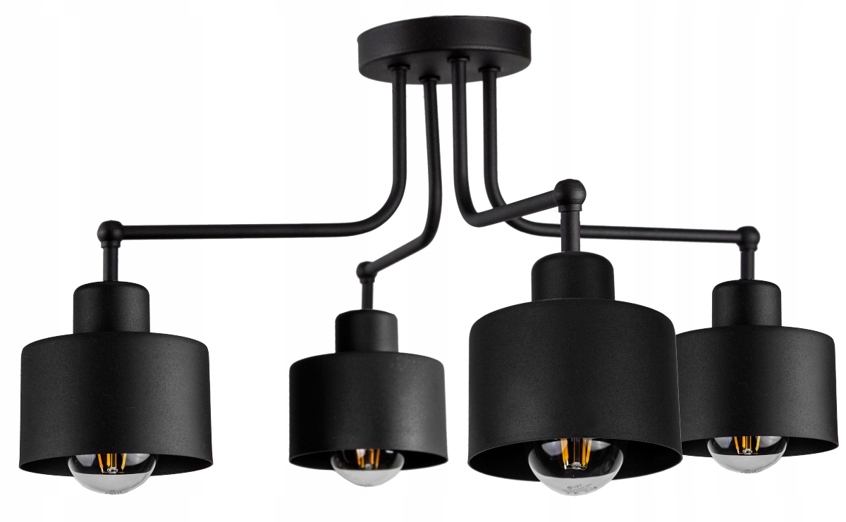

Lampa Wisząca Sufitowa Żyrandol Plafon Loft Edison