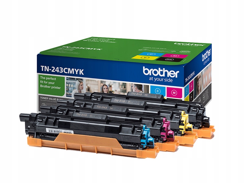 

4x toner org. Brother TN-243CMYK L3550cdw L3770cdw