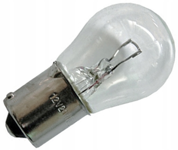 

Żarówki Żarówka Symetryczna 12V 21W P21W Biała