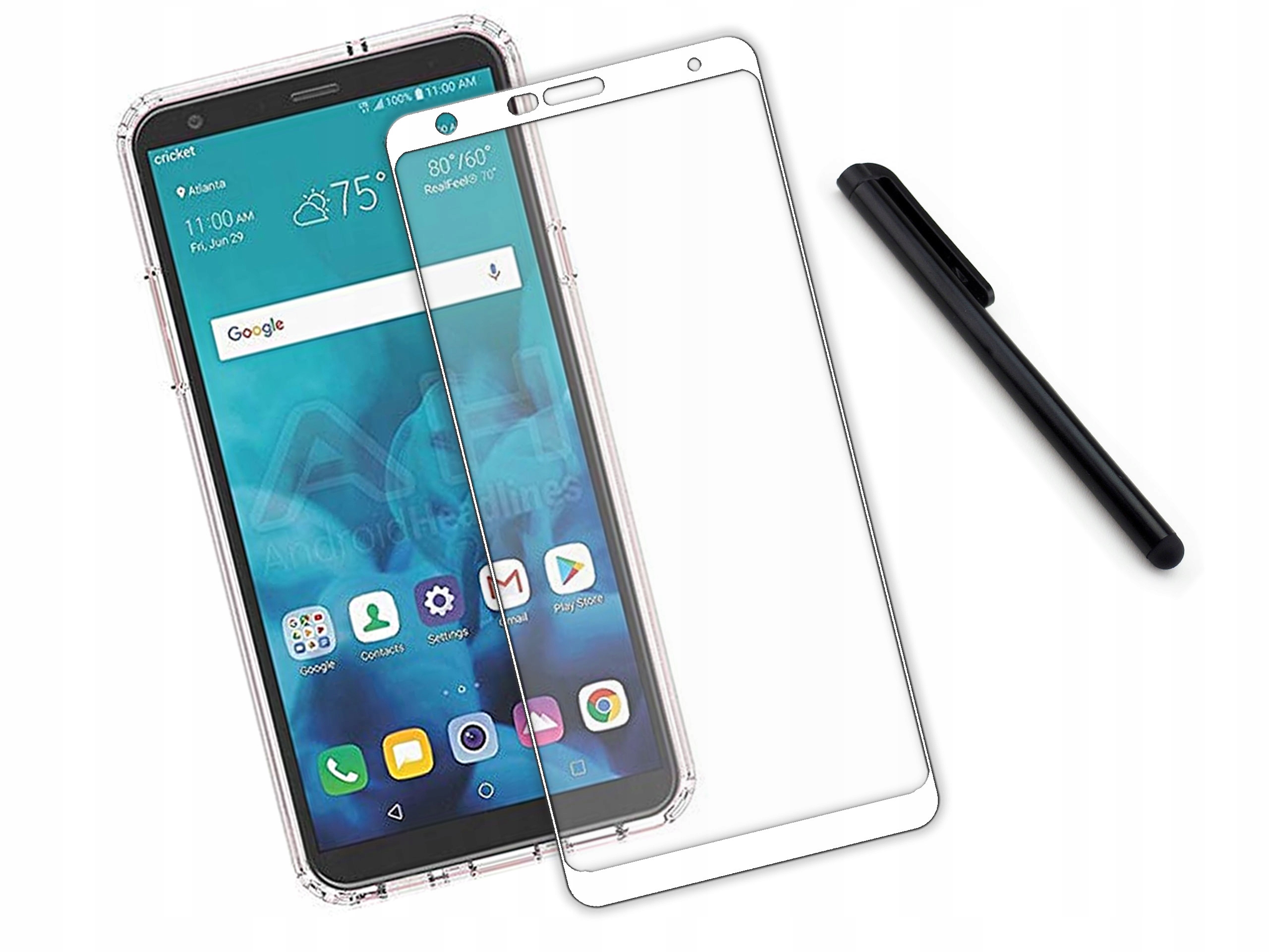 

Szkło hartowane 3D 9H telefon Lg Stylo 4 Białe