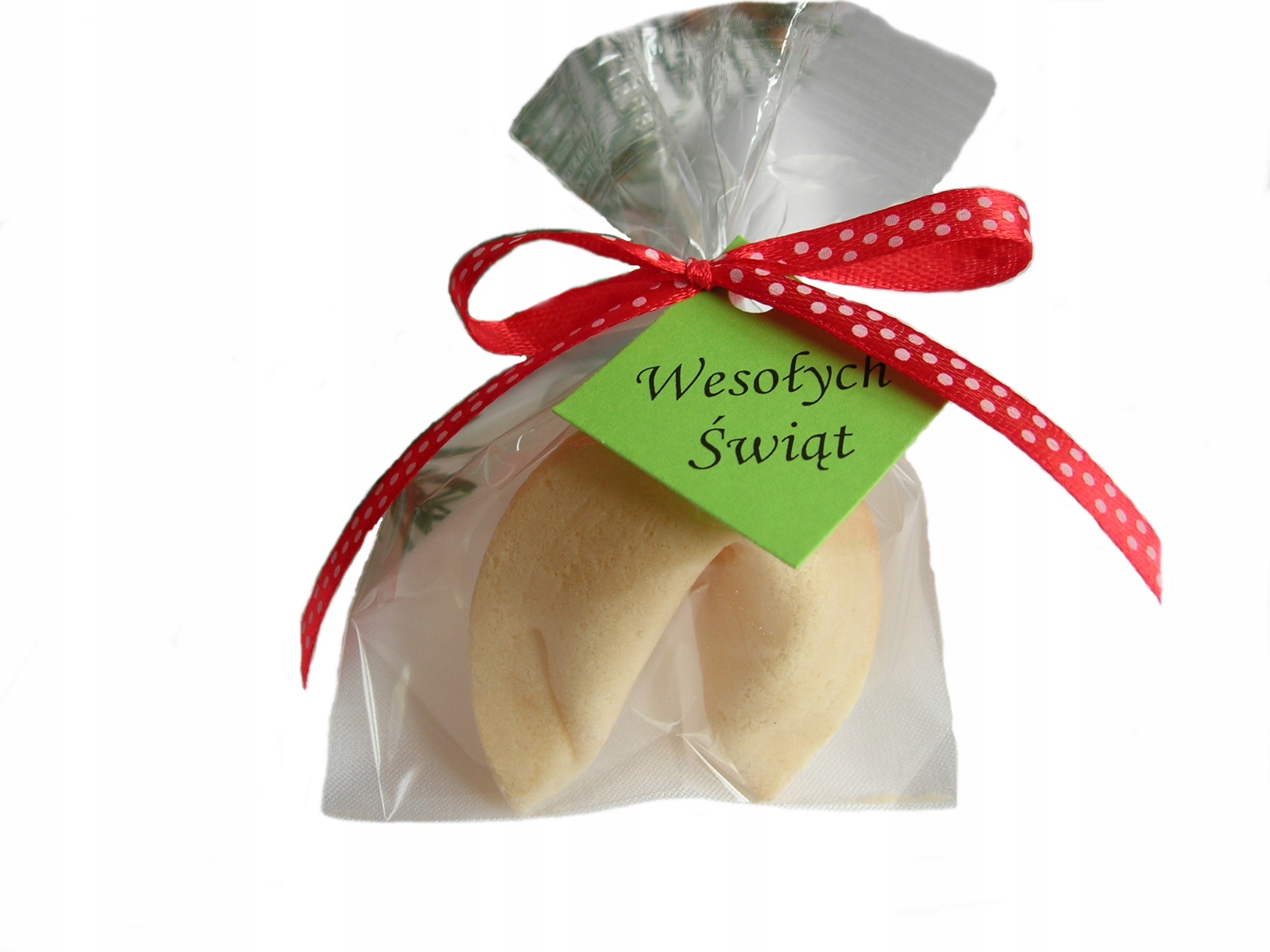 

Ciasteczka z wróżbą Boże Narodzenie podziękowania