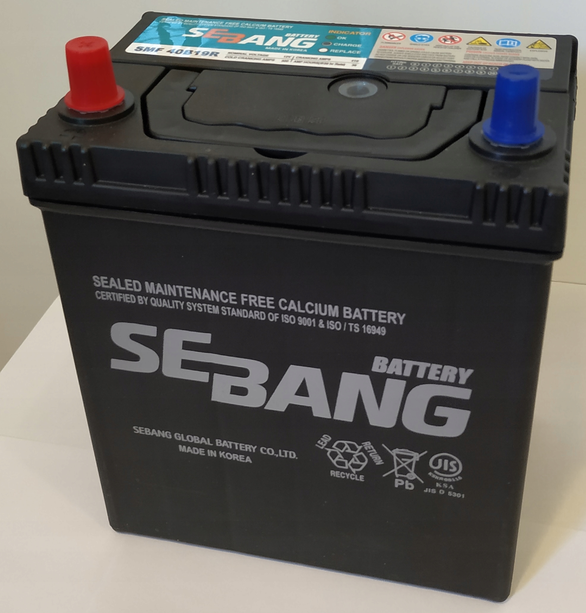 Akumulator SEBANG ROCKET 35Ah 410A 40Ah Japn/Korea