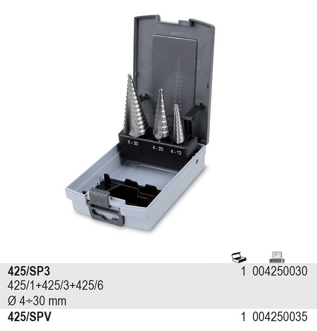 ZESTAW WIERTEŁ STOŻKOWYCH HSS 3 SZT BETA 425/SP3 Marka Beta